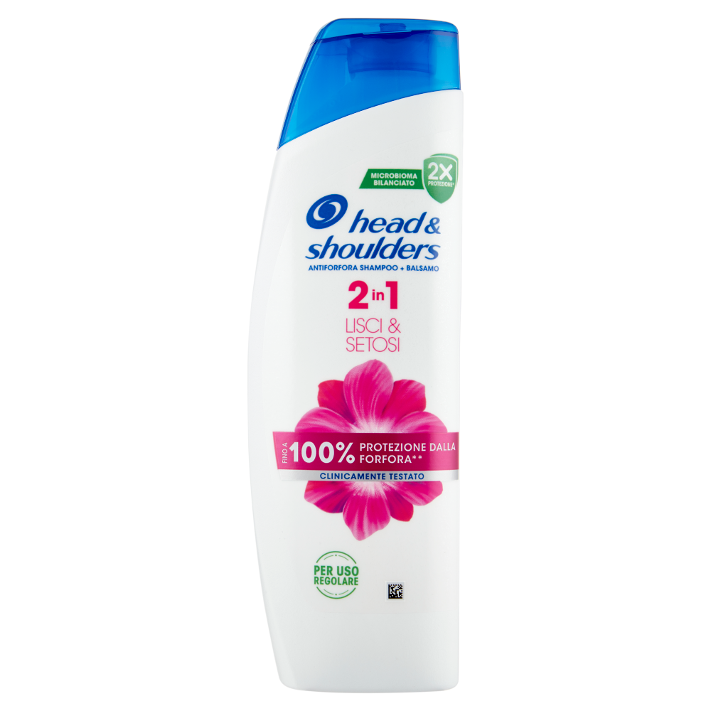 Head & Shoulders Antiforfora Shampoo + Balsamo 2in1 Lisci & Setosi 250 ml