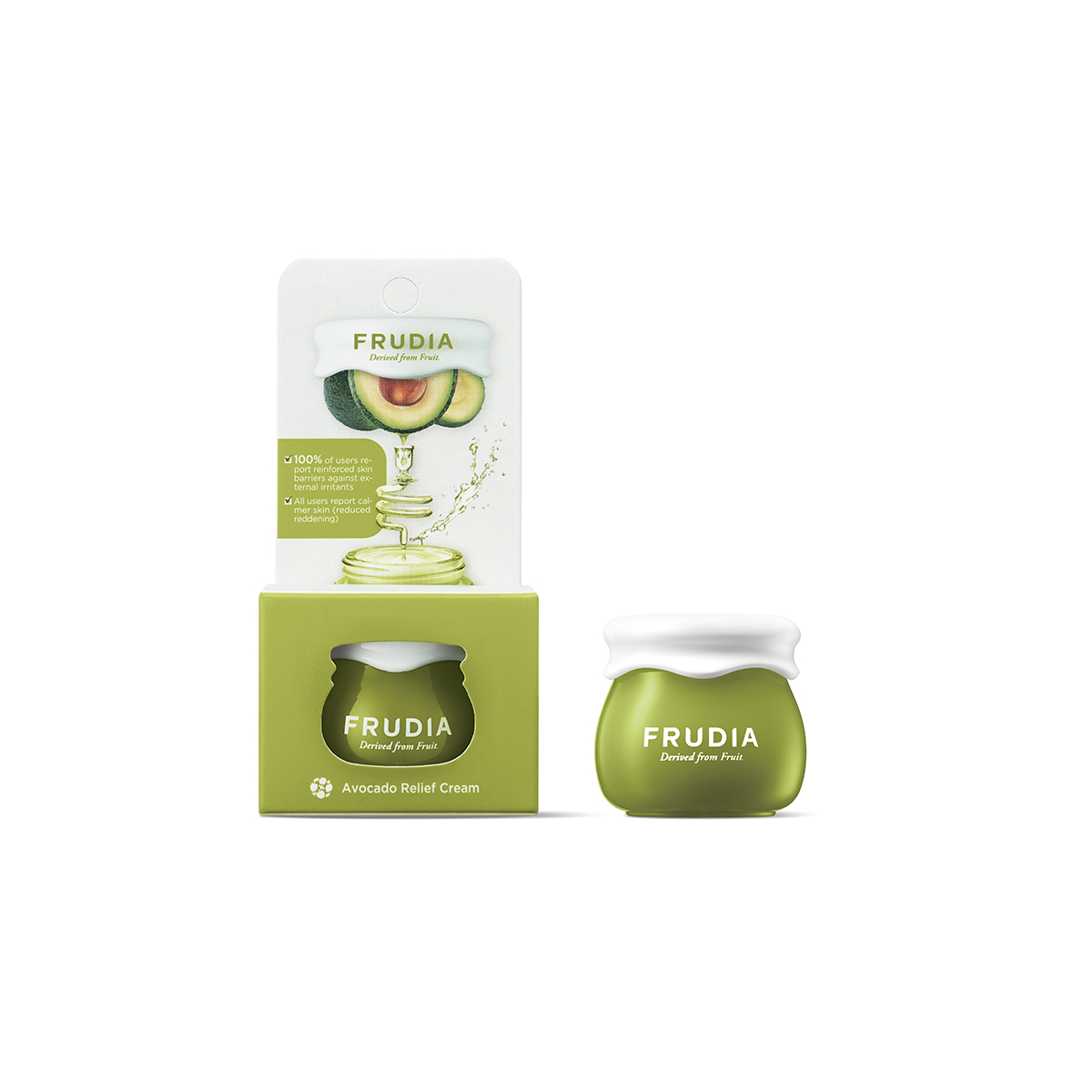 FRUDIA Avocado Relief Cream – Mini Crema giorno e notte 10 ml