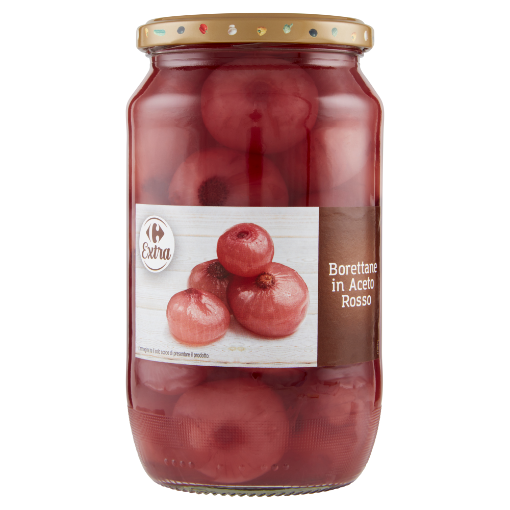 Carrefour Extra Borettane in Aceto Rosso 700 g