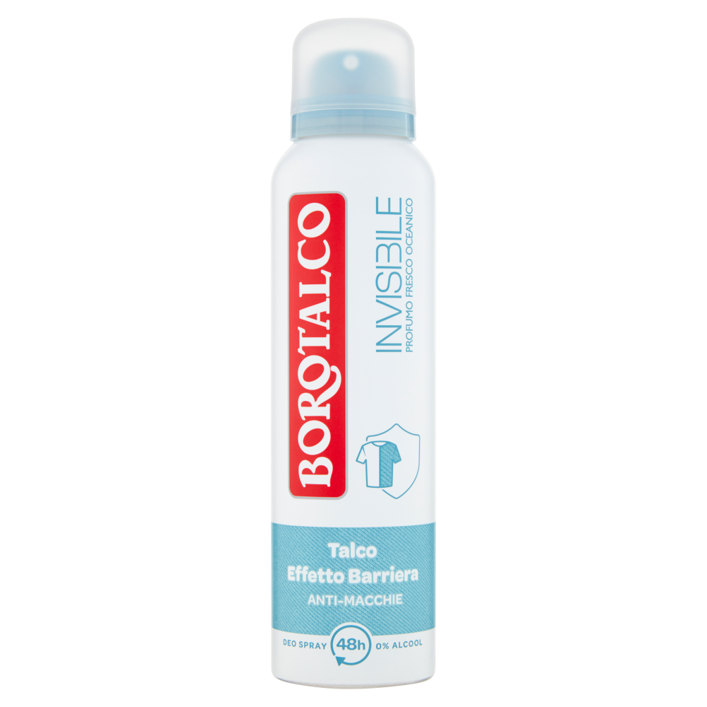 Borotalco Invisibile Profumo Fresco Oceanico Deo Spray 150 ml