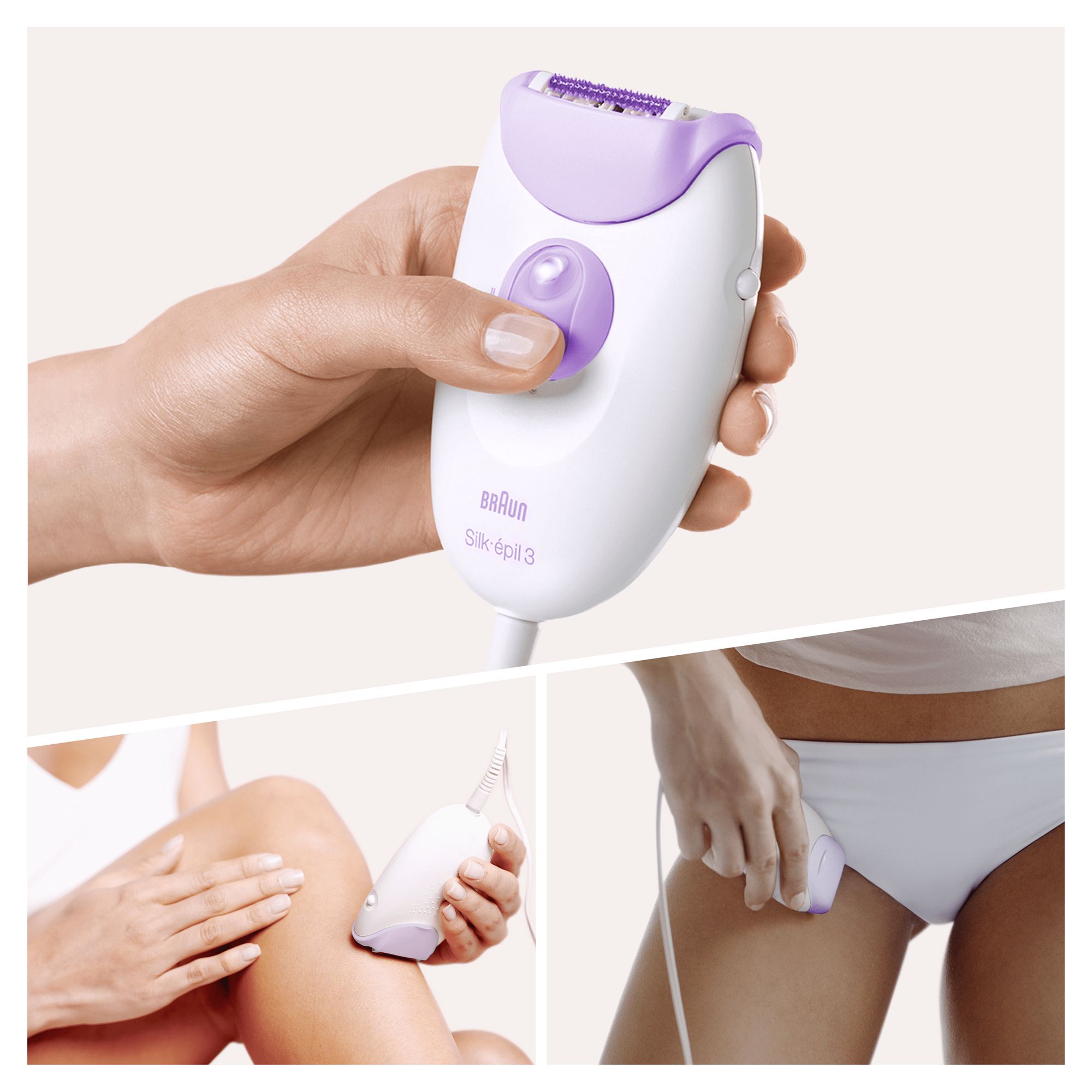 Braun Silk-&eacute;pil 3 -170, Epilatore Donna Per La Rimozione Duratura Dei Peli