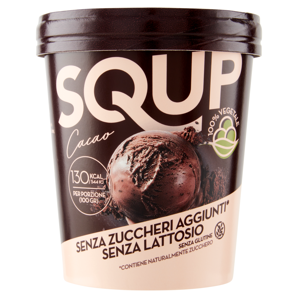 Squp Gelato 100% Vegetale Cacao 300 g