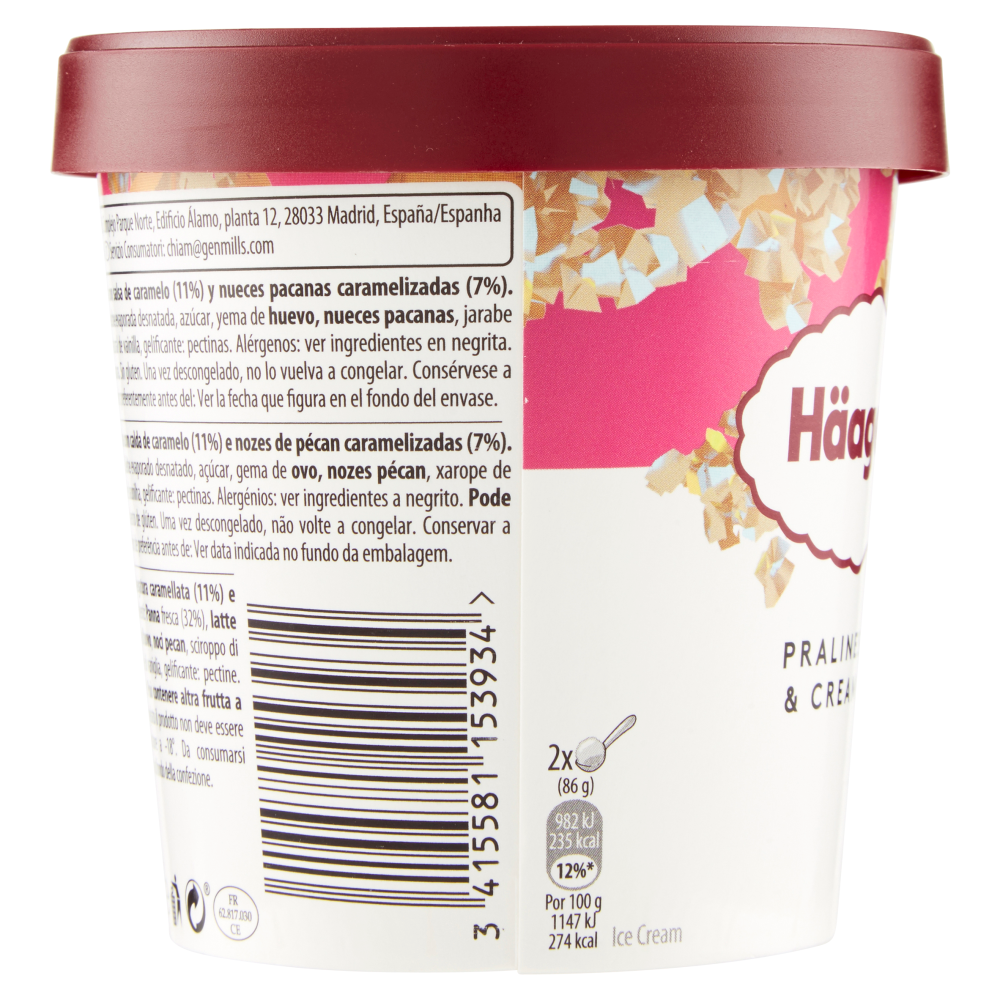 Häagen-Dazs Pralines & Cream 400 g