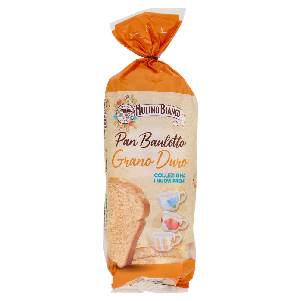 Mulino Bianco Pan Bauletto Grano Duro Pane Ideale per Panini 400g