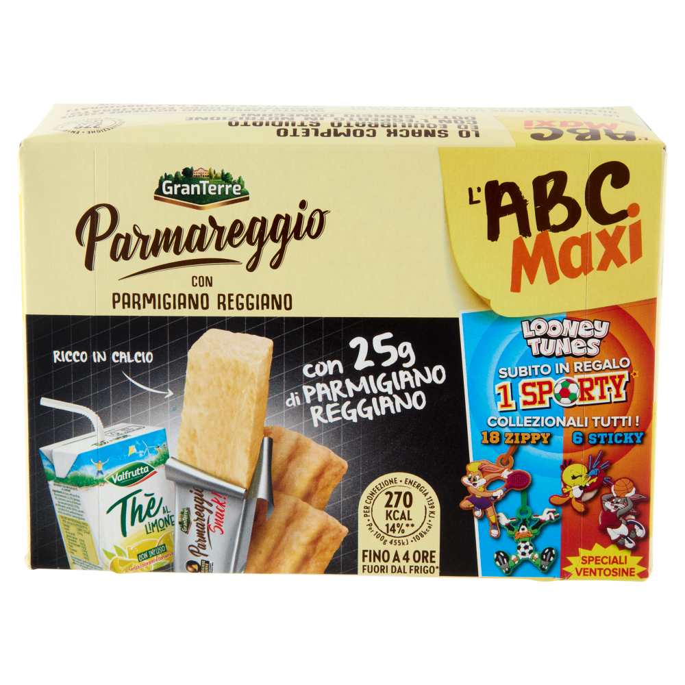 Parmareggio l'ABC Maxi con Parmigiano Reggiano