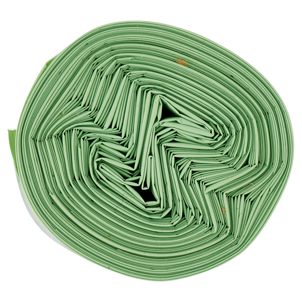 Domopak Spazzy Antiforo Profumati con Manici 28 lt Pattumiera Media 52x54 cm Mela Verde 15 pz