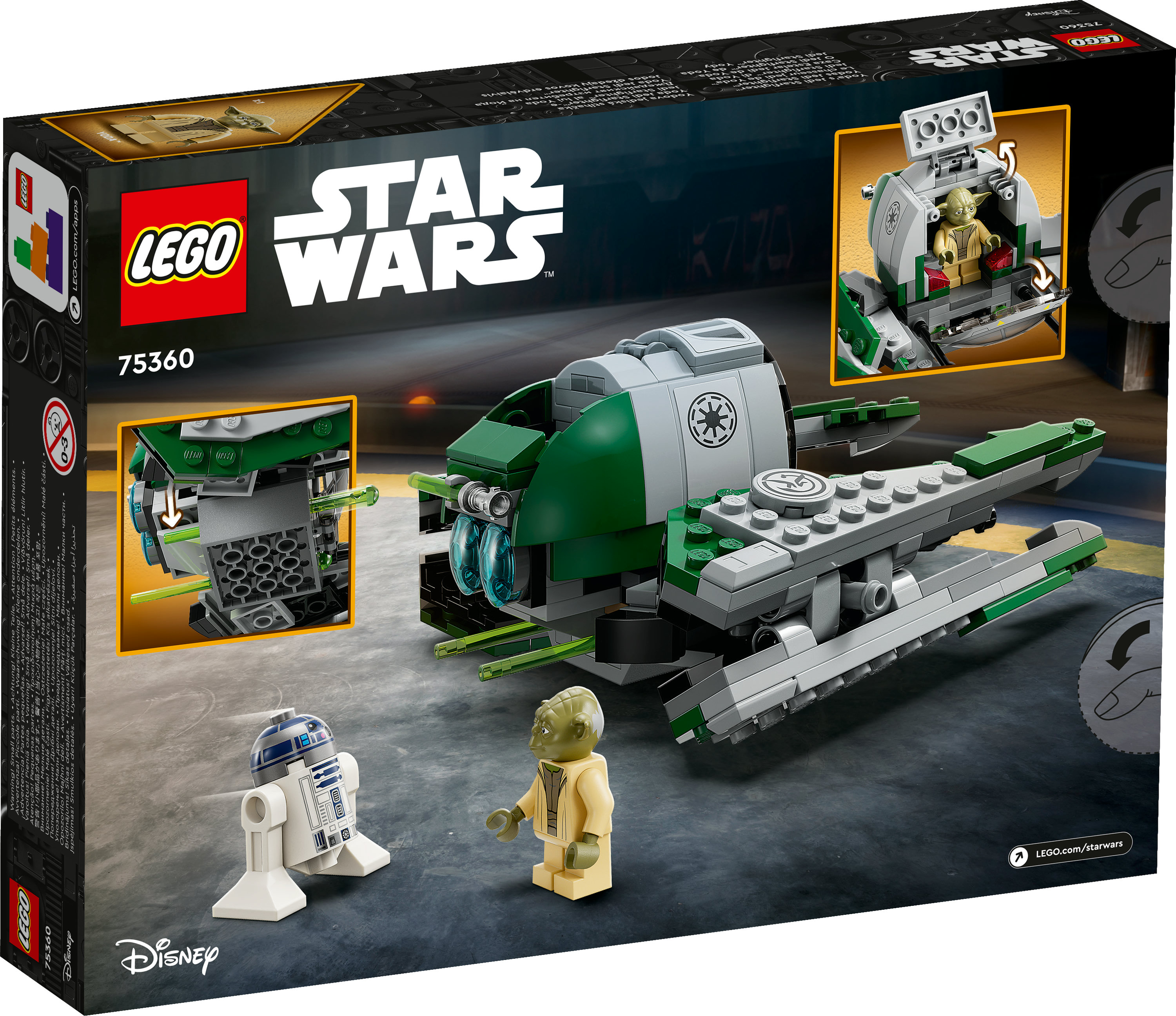 LEGO Star Wars Jedi Starfighter™ di Yoda