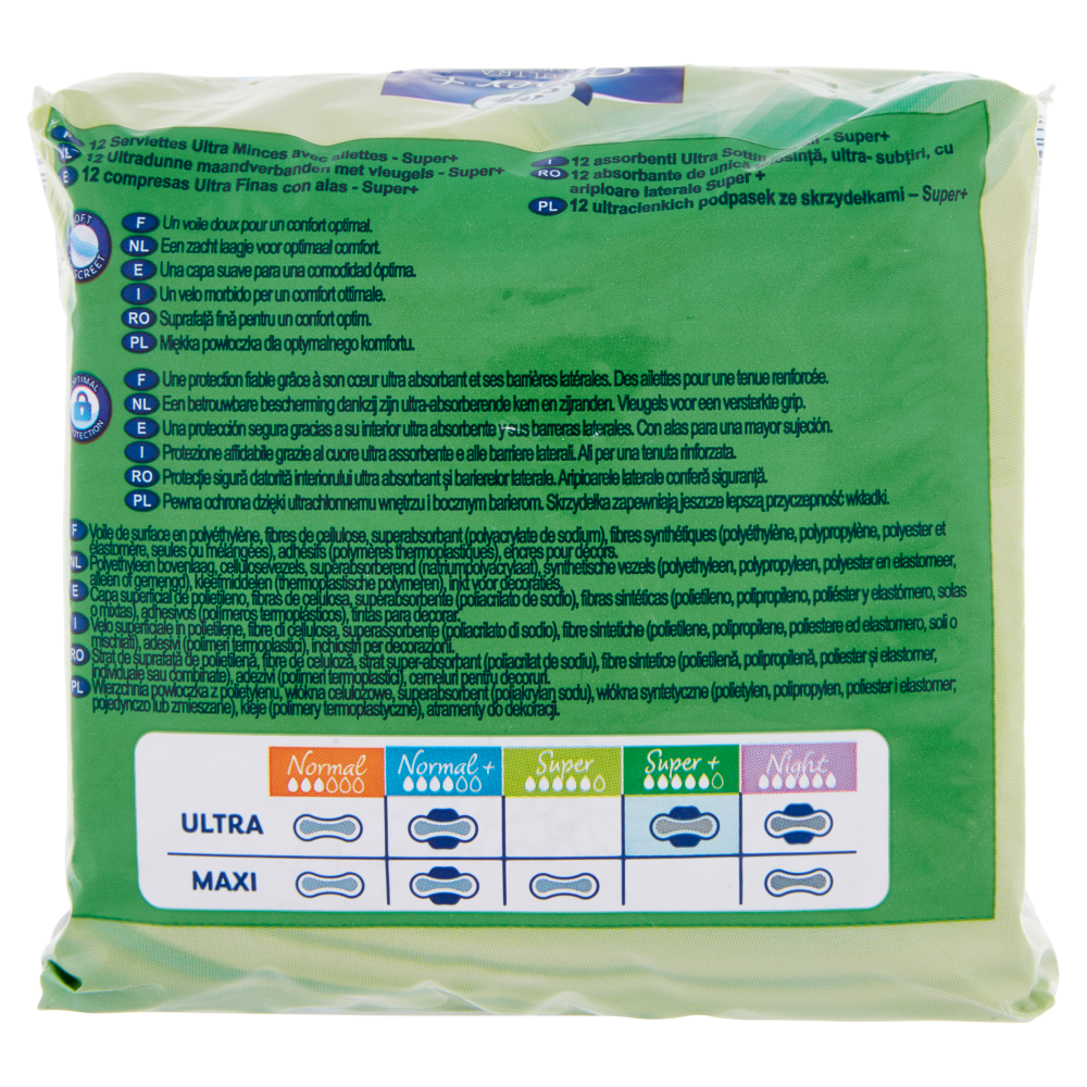 Carrefour Soft Super + Ultra Assorbenti Ultra Sottili 12 pz