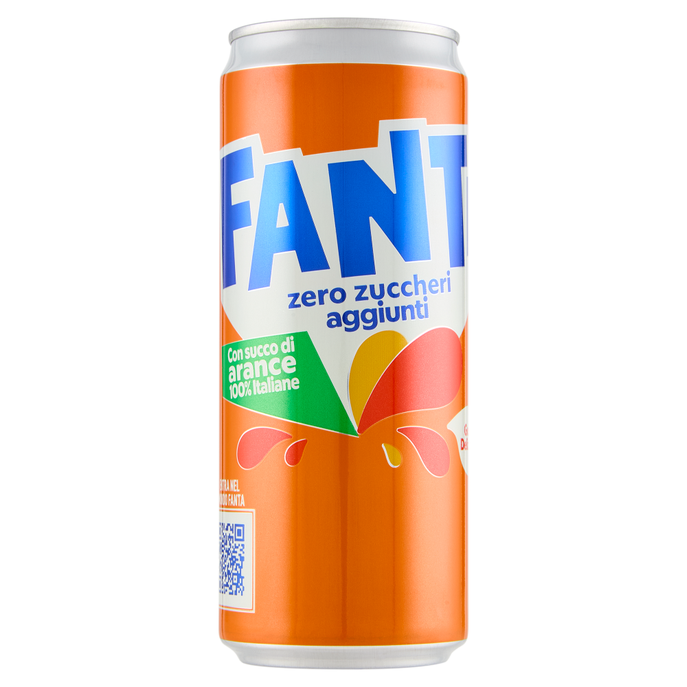  Fanta Zero Orange Can 33 cl 