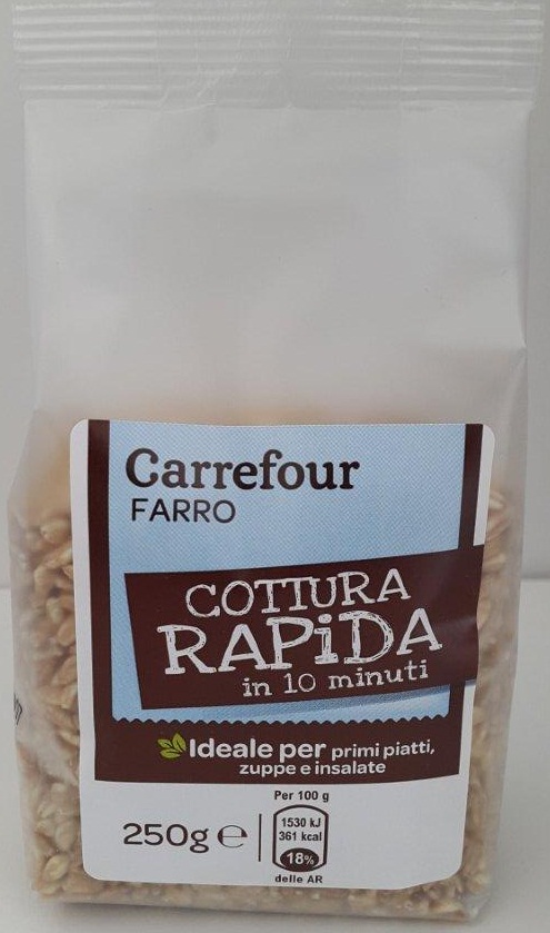 Carrefour Farro Cottura Rapida in 10 minuti 250 g