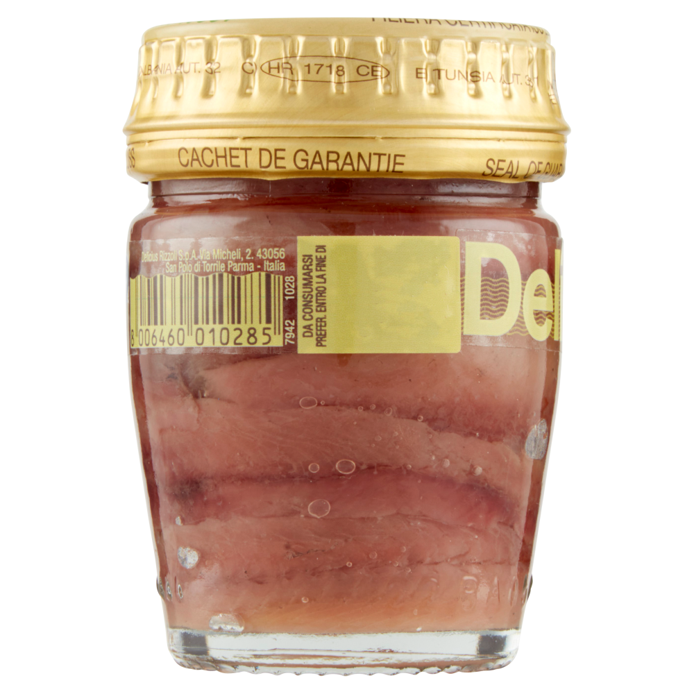 Delicius Filetti di Alici in olio di oliva (46%) 58 g