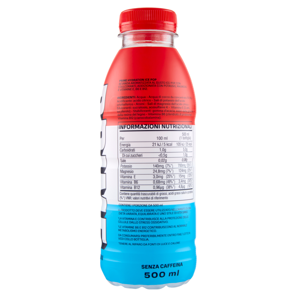 Prime Hydration Ice Pop Flavour 500 ml
