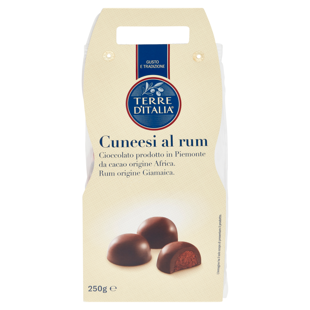 Terre d'Italia Cuneesi al rum 250 g