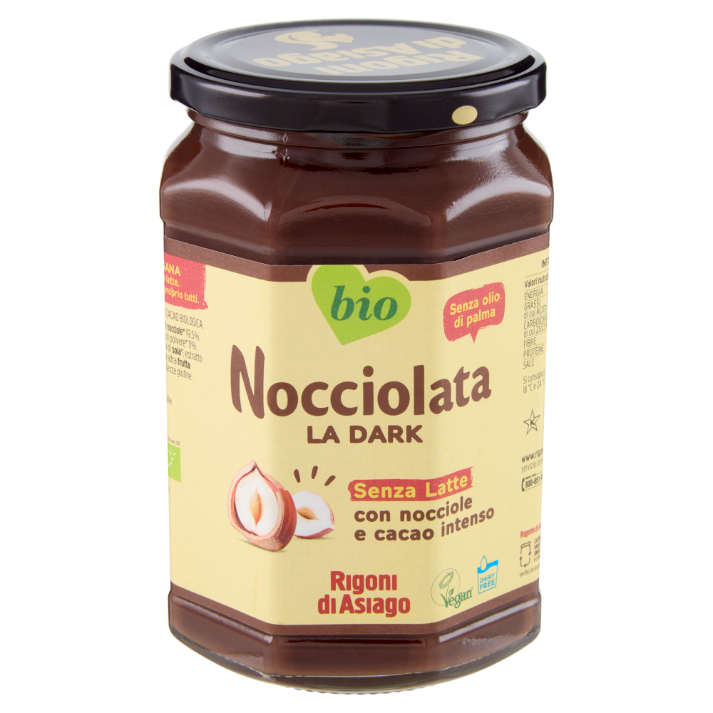 Rigoni di Asiago Nocciolata la Dark Senza Latte bio 650 g