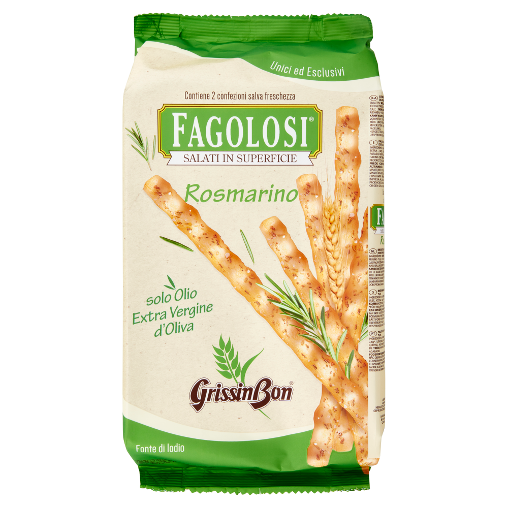 GrissinBon Fagolosi Rosmarino 2 x 125 g