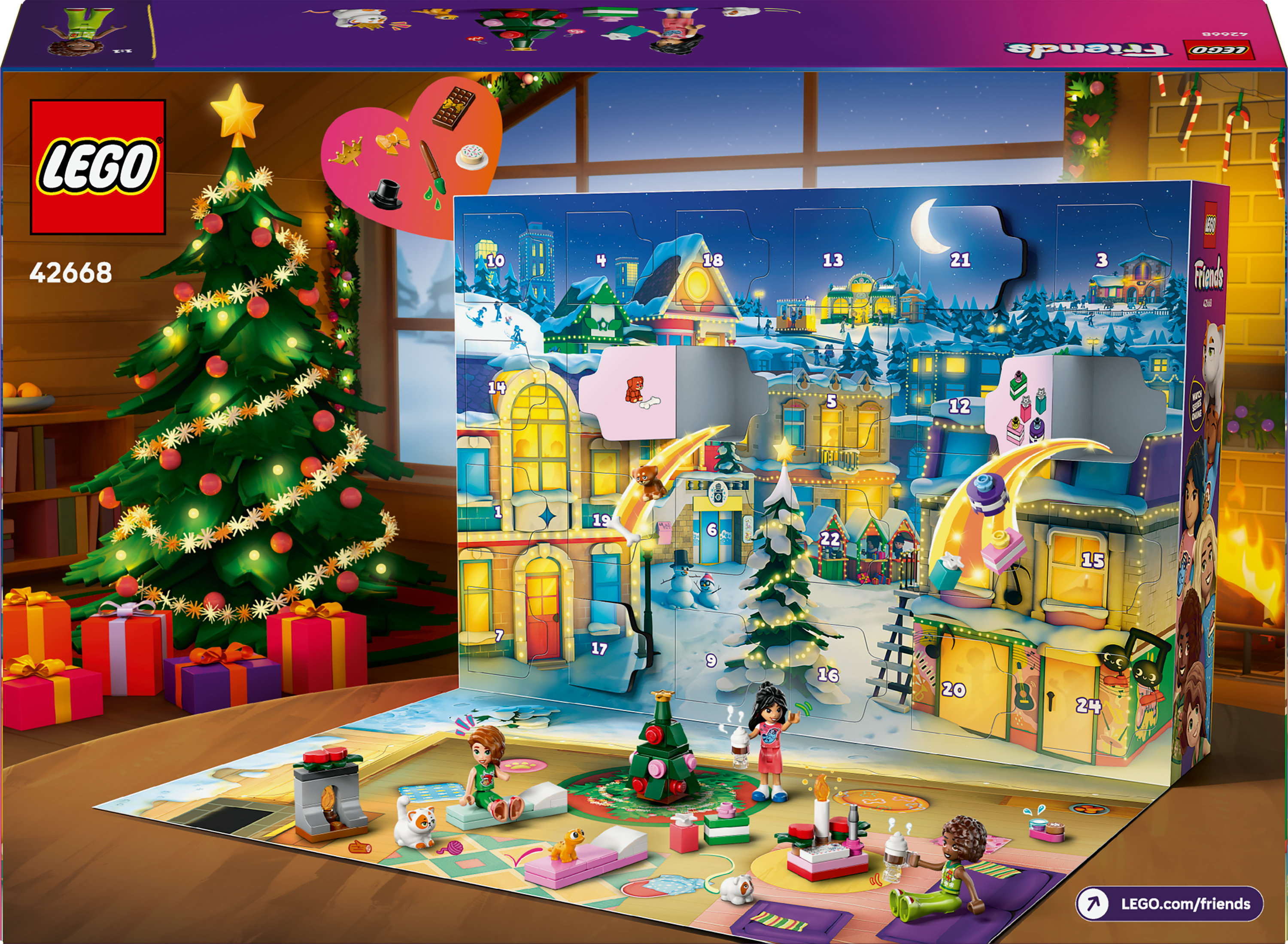LEGO Friends Calendario dell&rsquo;Avvento 2024