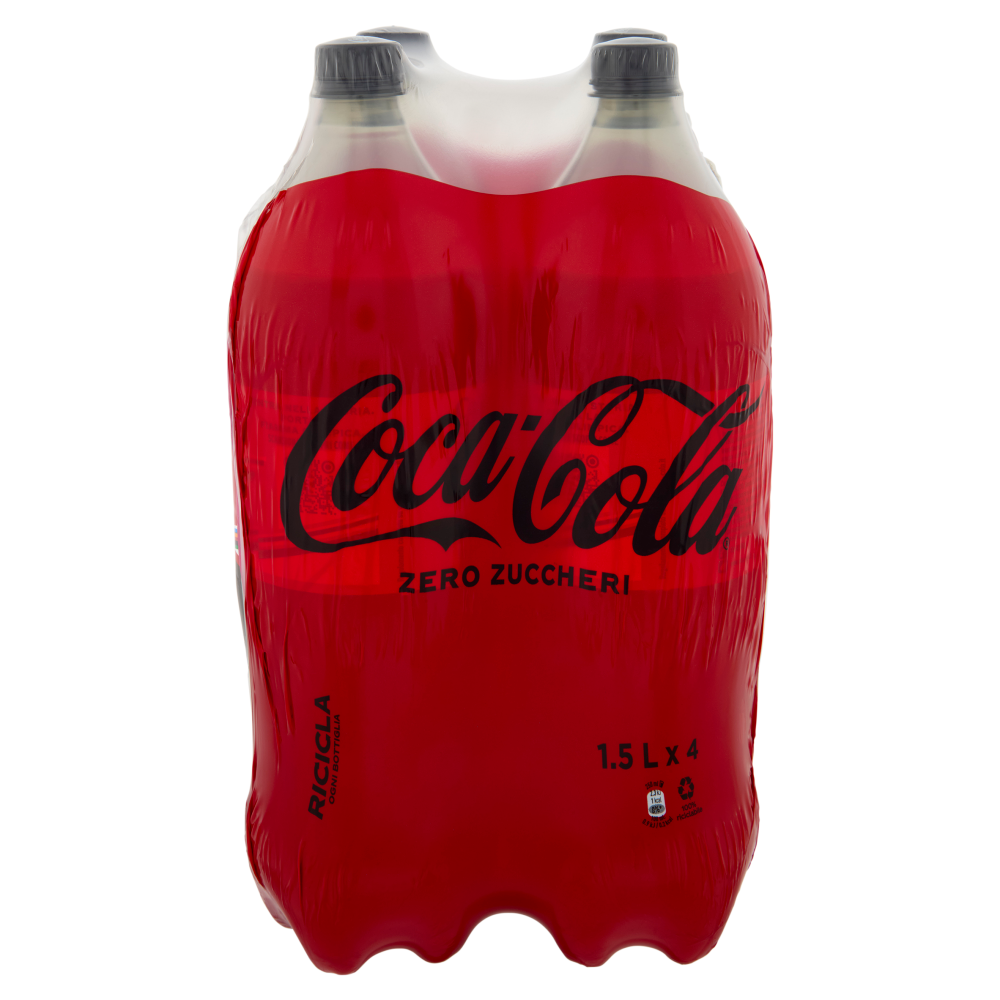 Coca-Cola Zero PET 4 x 1,5 L