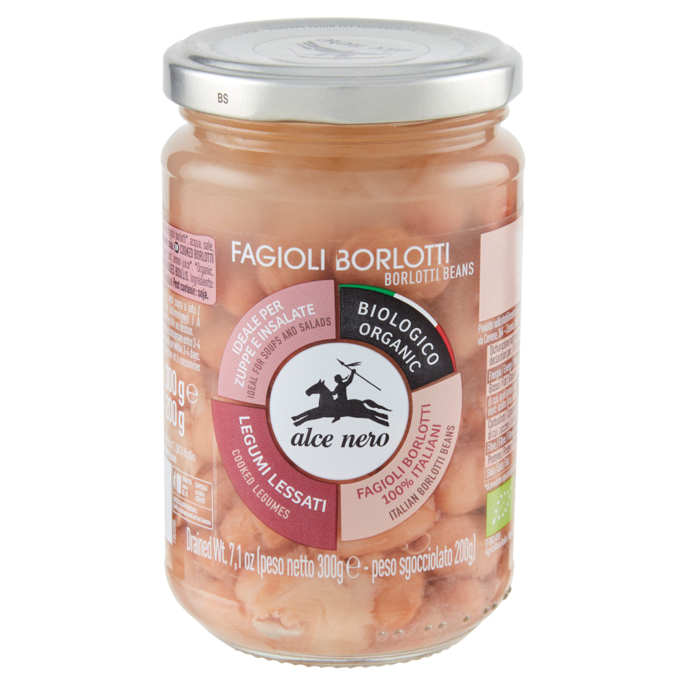 alce nero Fagioli Borlotti 300 g