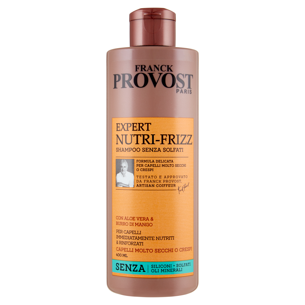 Franck Provost Expert Nutri-Frizz Shampoo Senza Solfati 400 ml