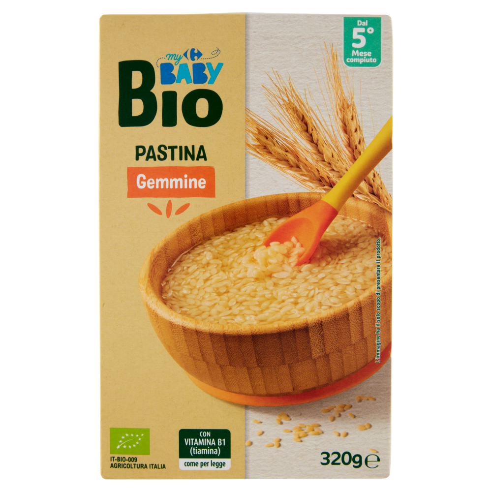 Carrefour my Baby Bio Pastina Gemmine 320 g Carrefour