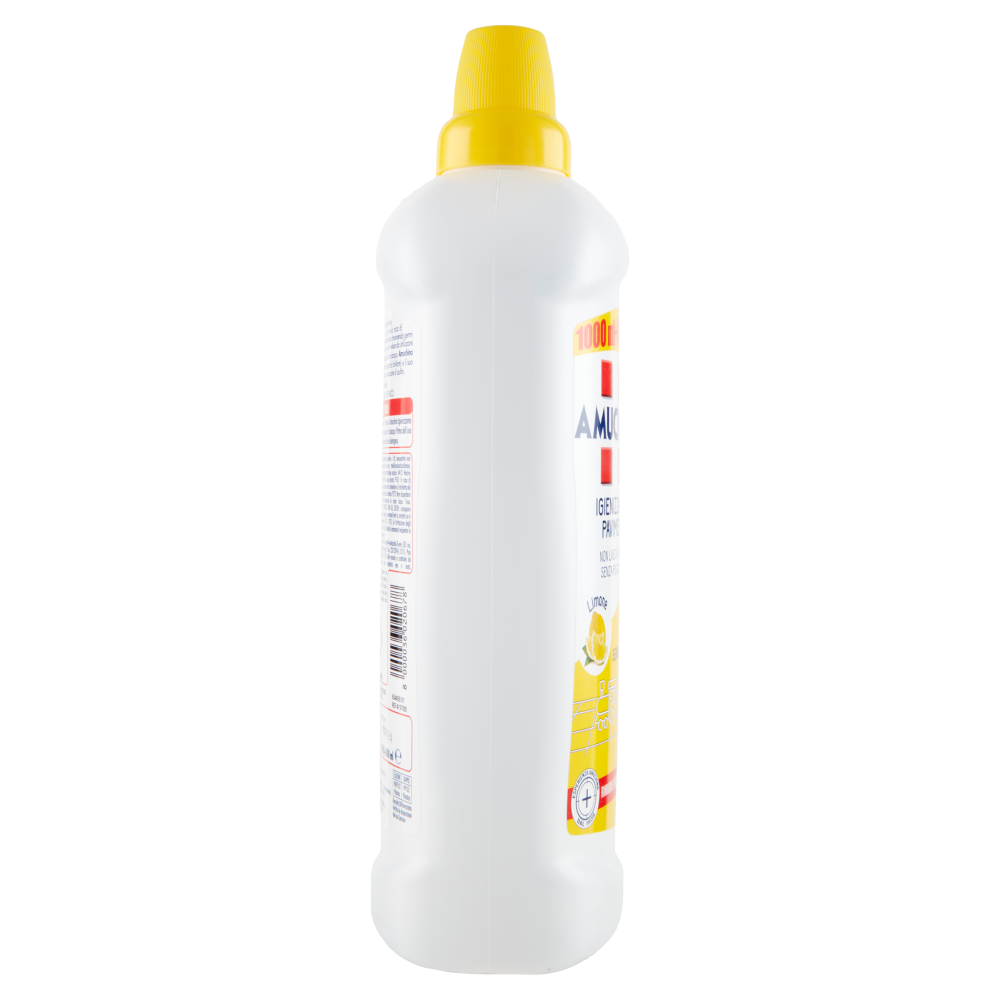 Amuchina Igienizzante Pavimenti Limone Azione Sgrassante 1000 + 500 ml
