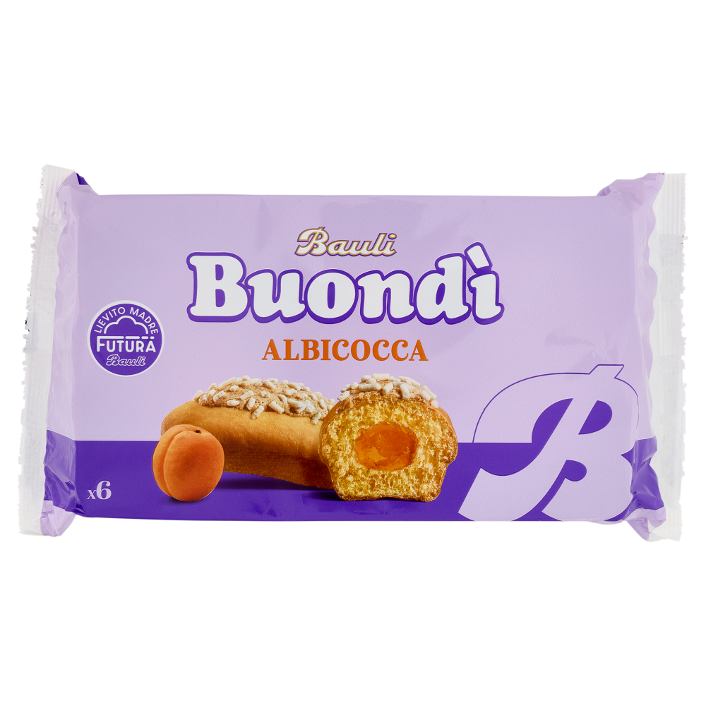 Bauli Buondì Albicocca 6 x 43 g