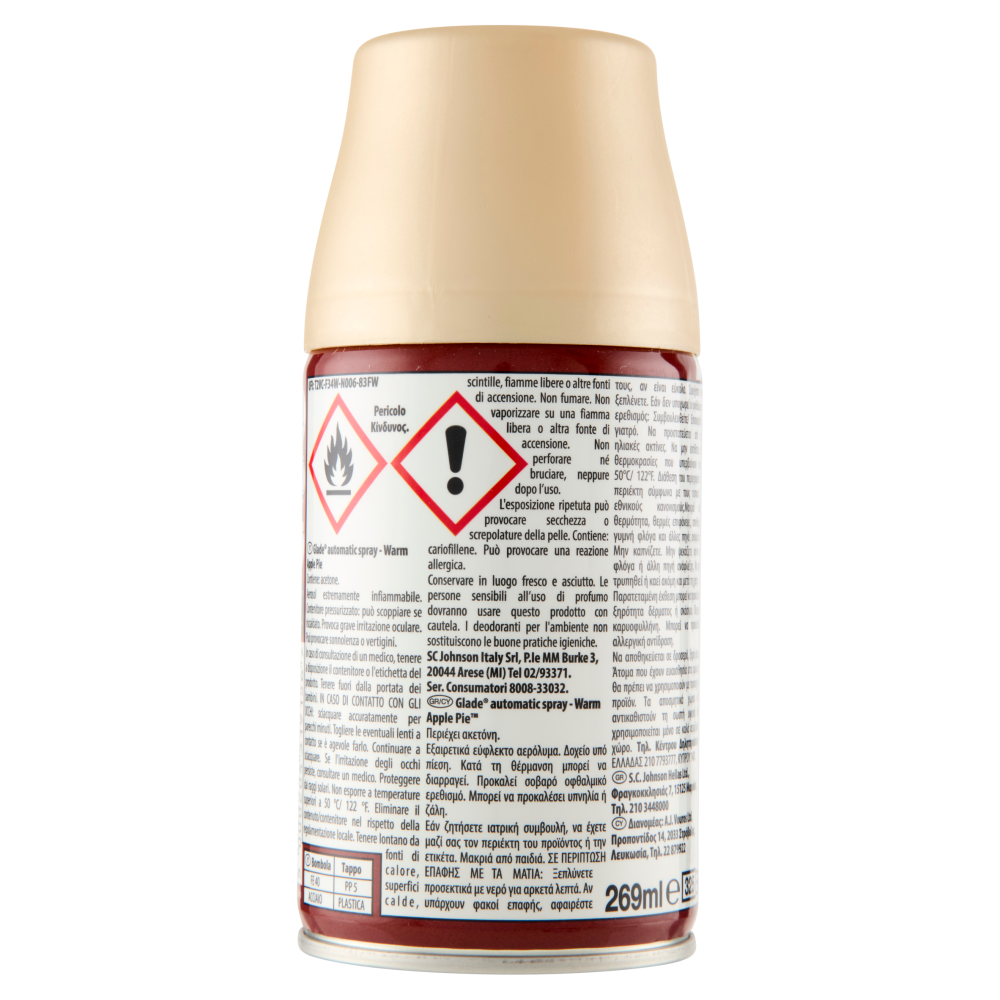Glade® Automatic Spray Ricarica Limited Edition Warm Apple Pie 269ml