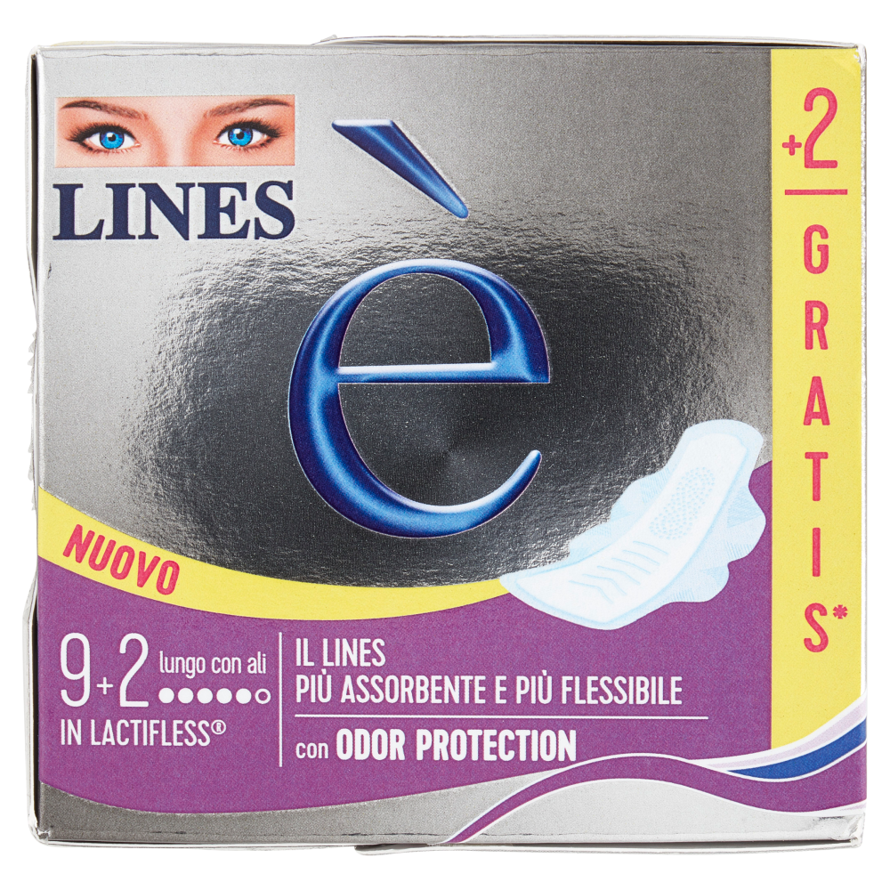 Lines è lungo con ali 9+2 pz