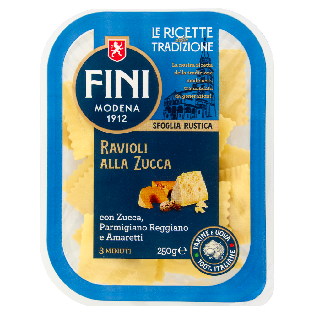 Fini Le Ricette della Tradizione Ravioli alla Zucca 250 g