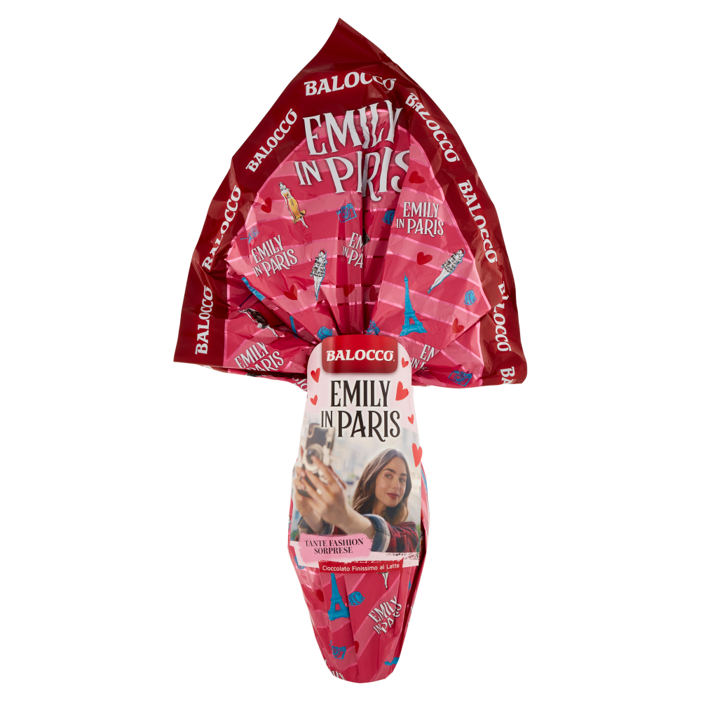 Balocco Uovo Cioccolato Finissimo al Latte Emily in Paris 320 g