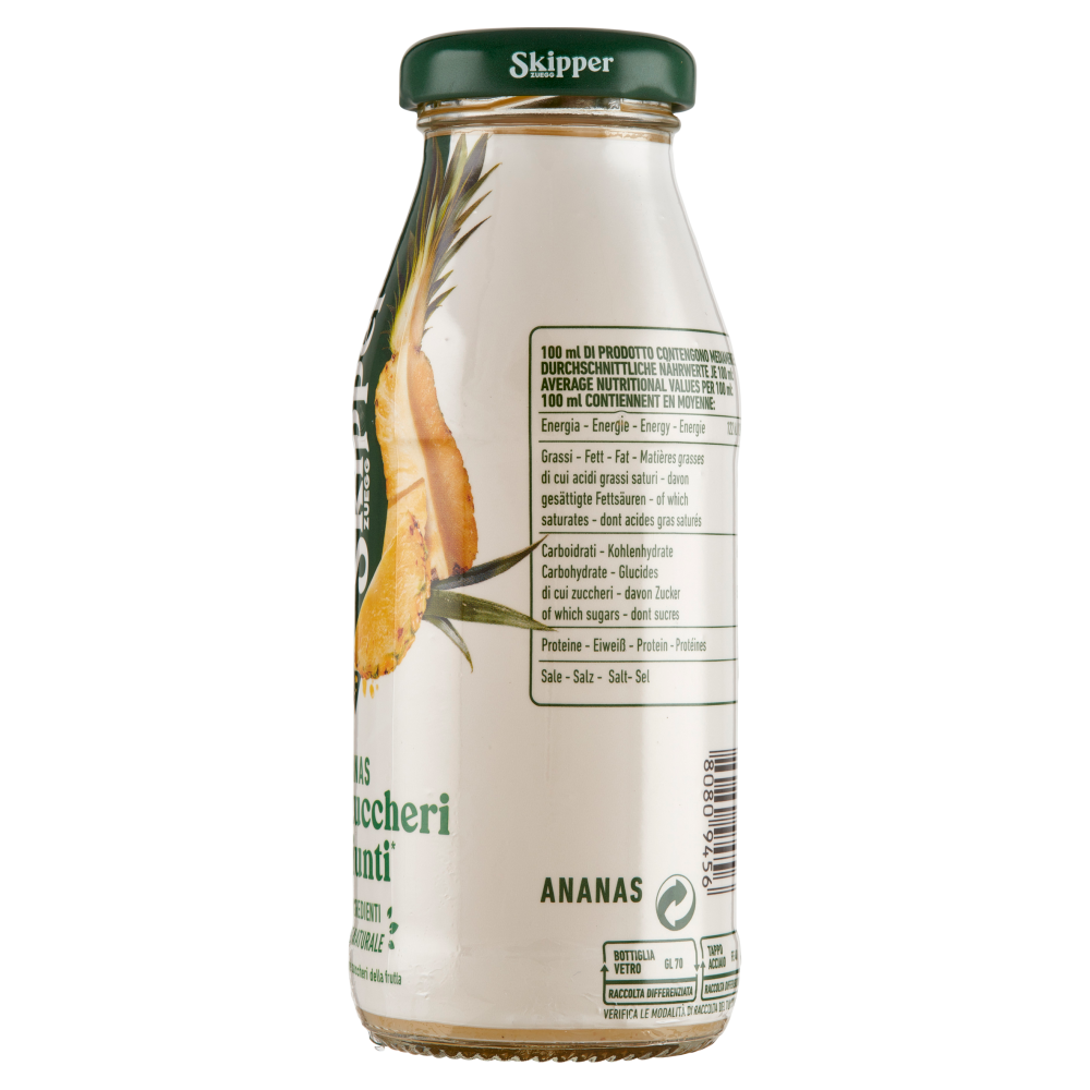 Zuegg Skipper Ananas Senza zuccheri aggiunti* 200 ml