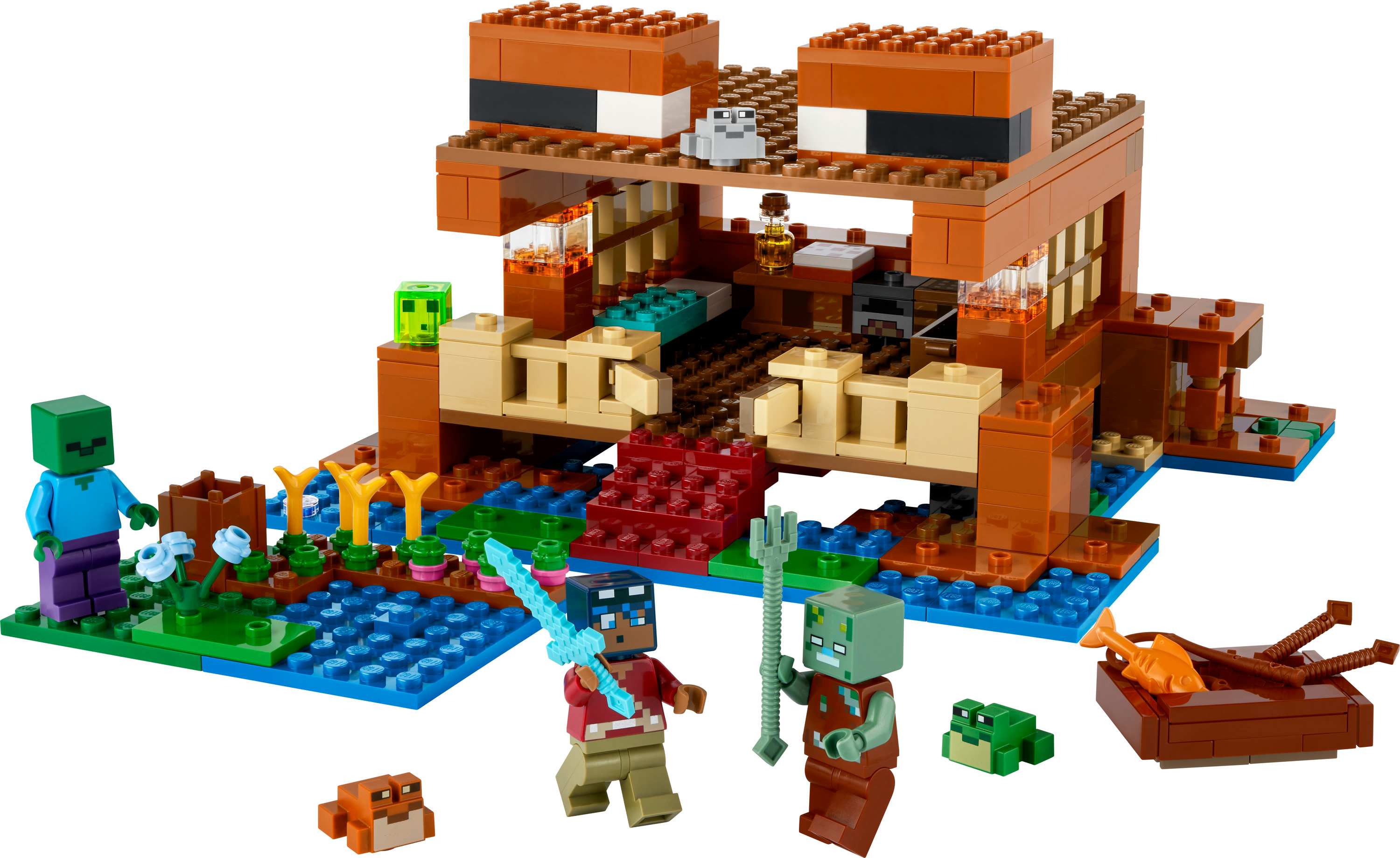 LEGO Minecraft La casa-rana