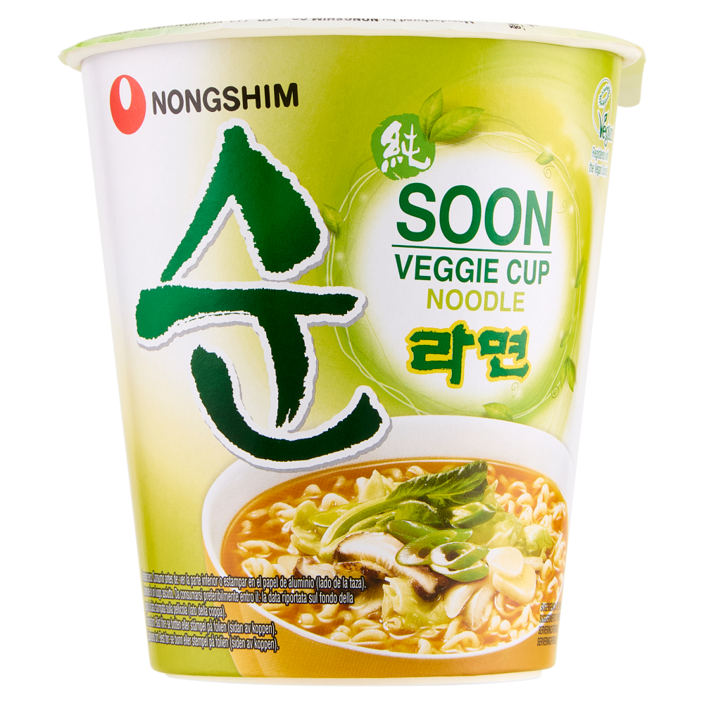 Nongshim Pac Soon Veggie Cup Noodle 67 g