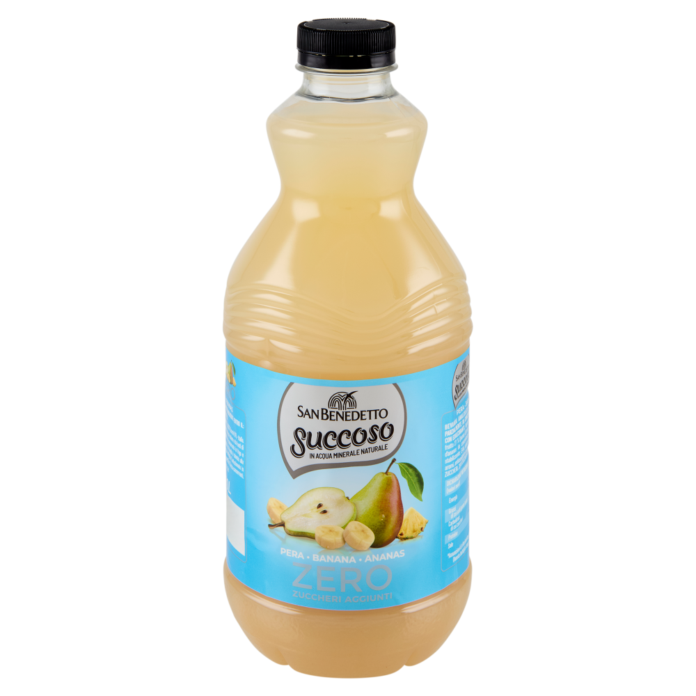 San Benedetto Succoso Zero Pera Banana Ananas 0,90 L