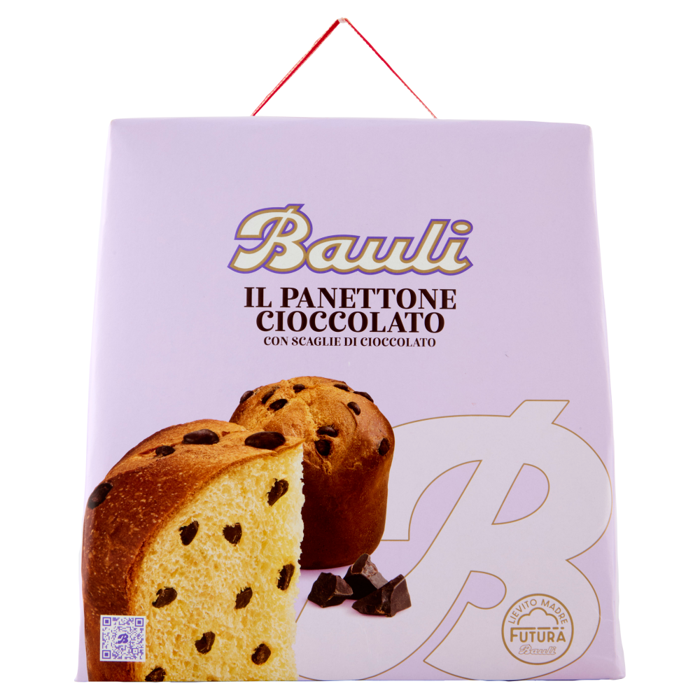 Bauli il Panettone Cioccolato con Scaglie di Cioccolato 750 g