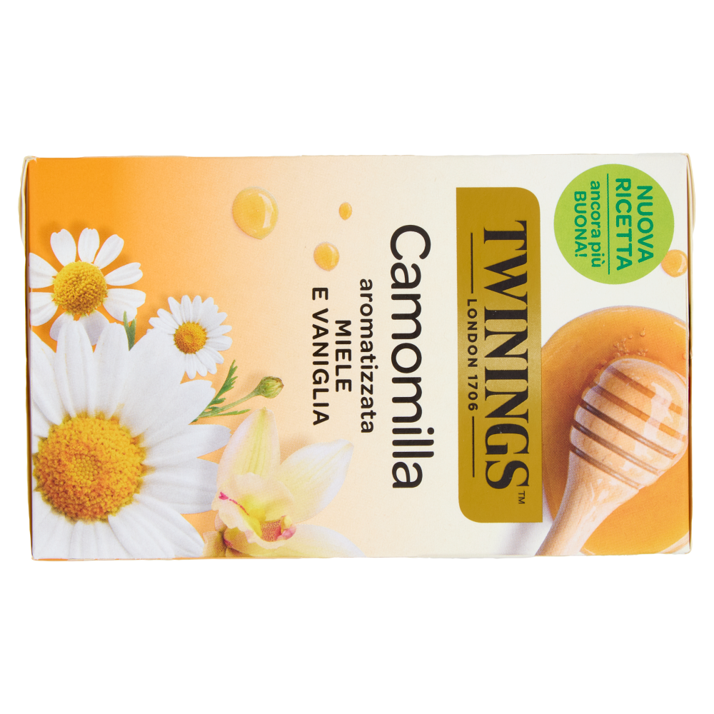 Twinings Camomilla Aromatizzata Miele e Vaniglia 20 filtri 30 g