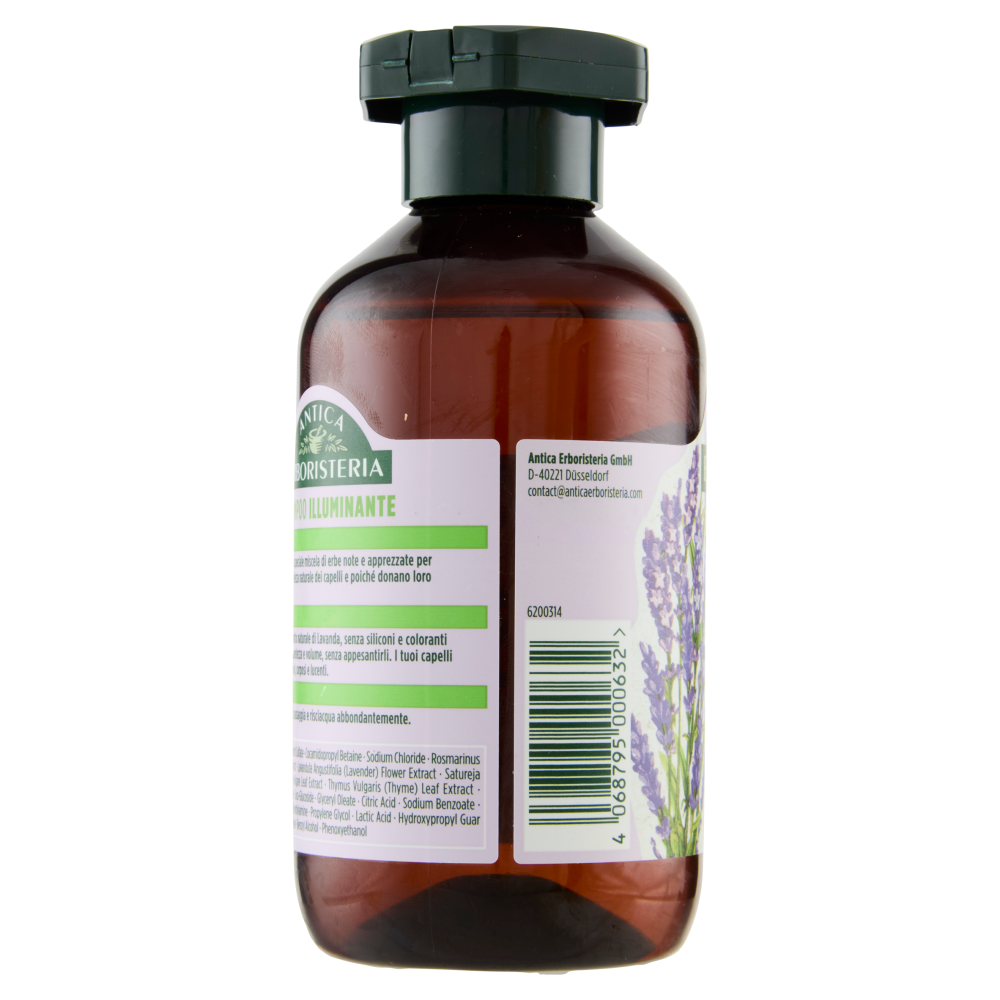 Antica Erboristeria Shampoo Illuminante Lavanda Capelli normali 250 ml