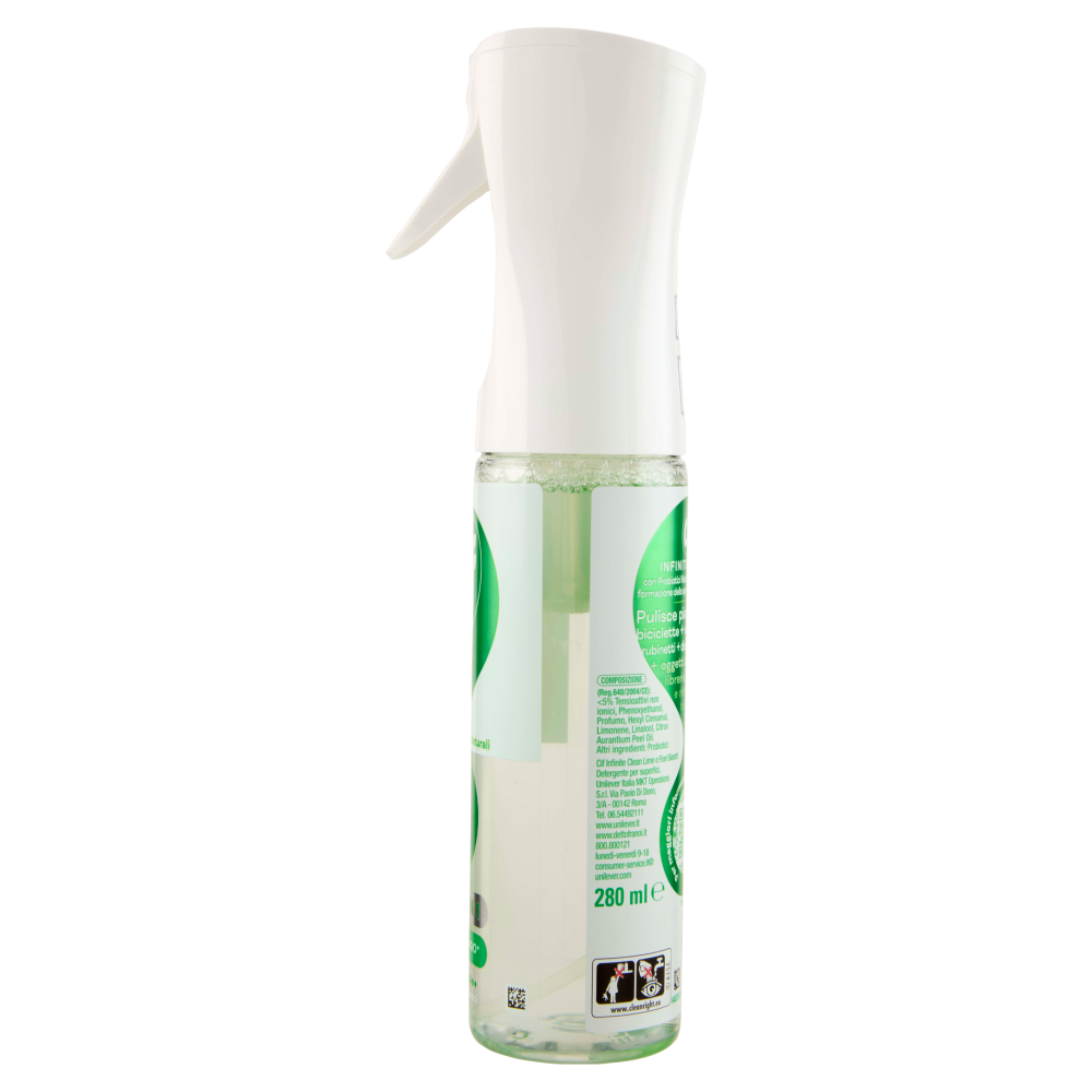Cif Infinite + Clean Tutto in 1 Clean Lime & Fiori Bianchi 280 ml