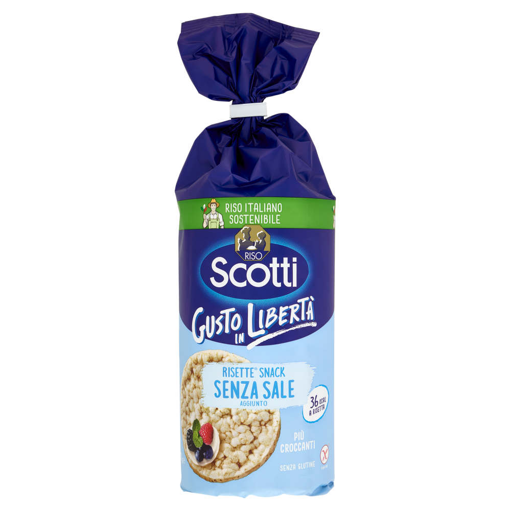 Riso Scotti Risette Snack Senza Sale Aggiunto 130 g