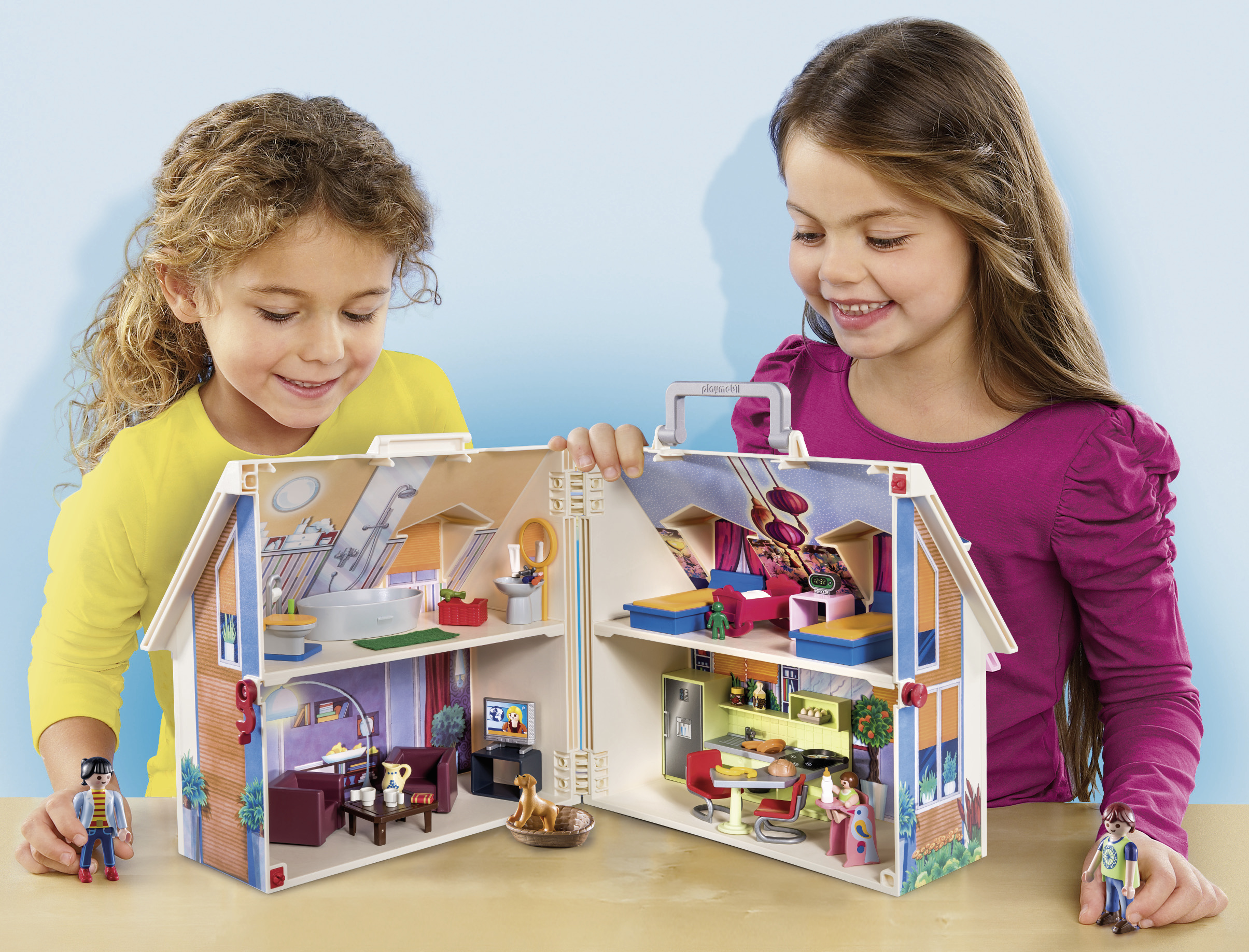 Playmobil Dollhouse Casa delle Bambole Portatile