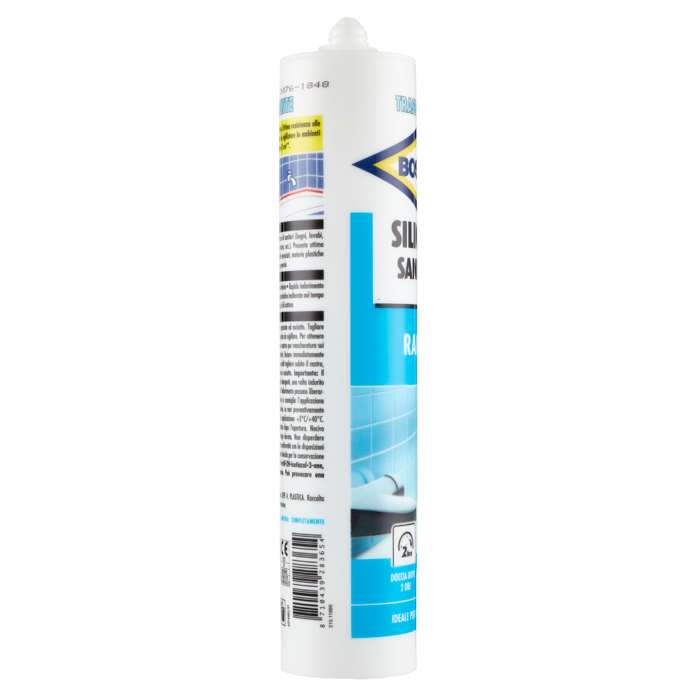 Bostik Silicone Sanitari Rapido Trasparente 280 ml
