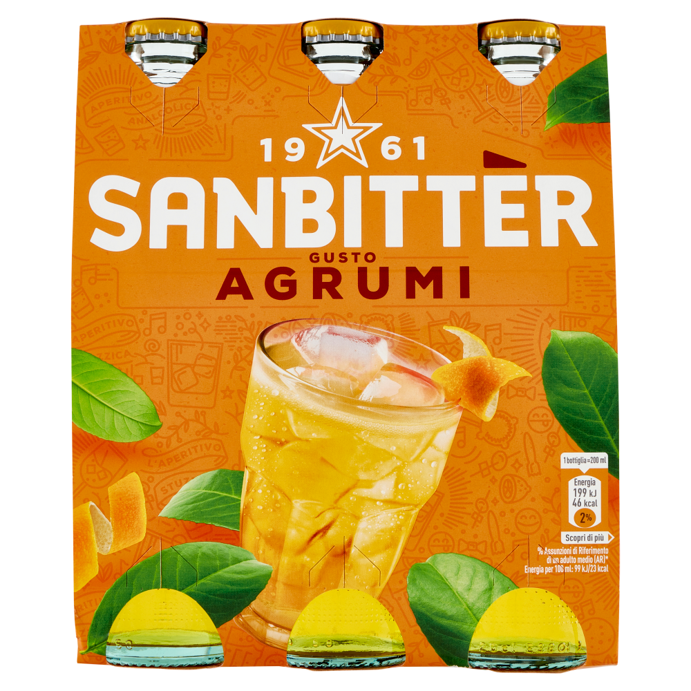 SANBITTER Agrumi 3 x 20 cl