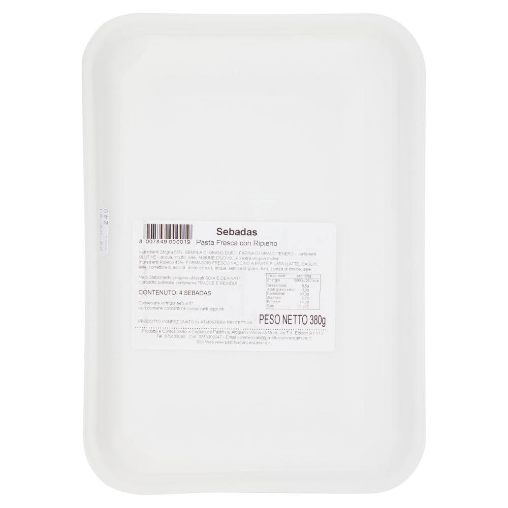 Vincenza Mura Le Sebadas 380 g