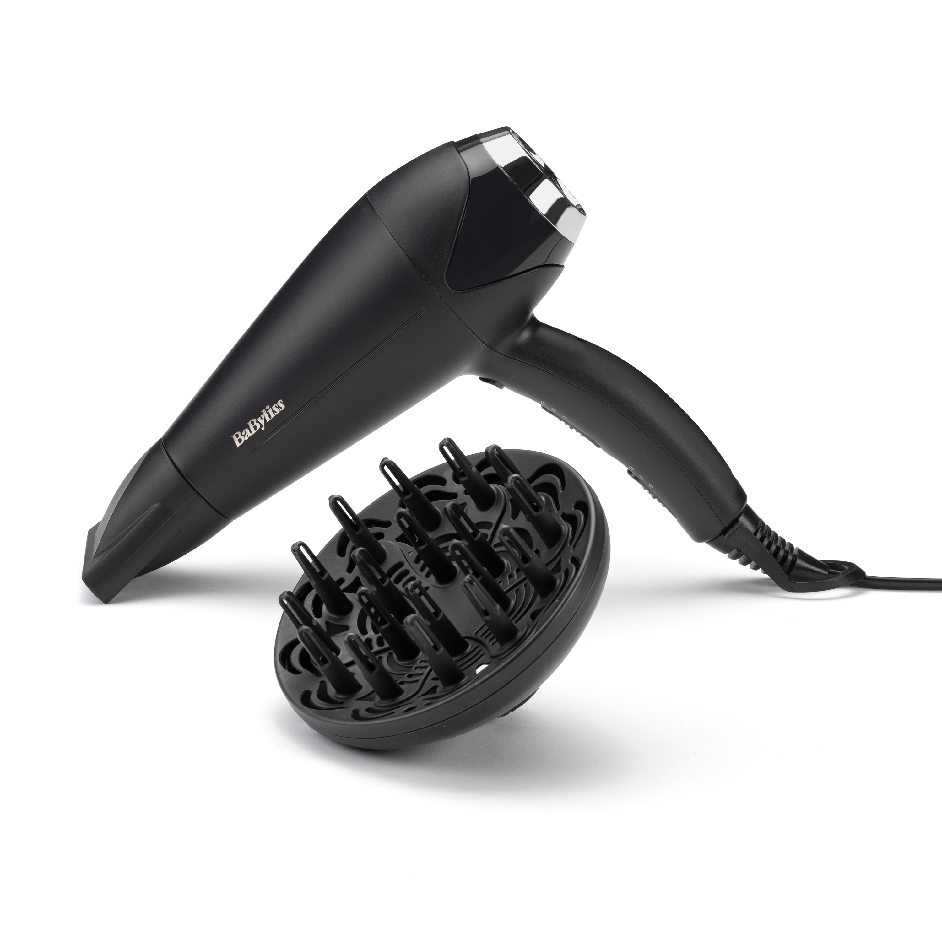 BaByliss D572DE asciuga capelli 2200 W Nero