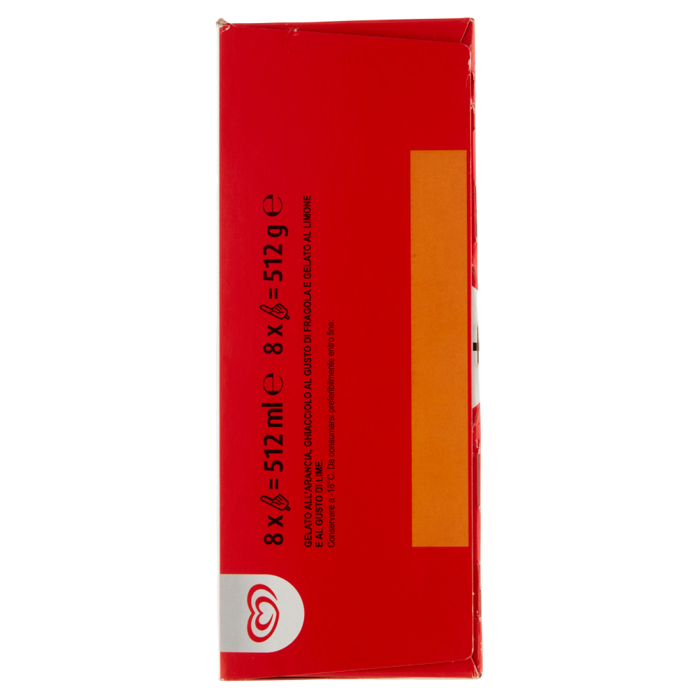 Algida l'Unico Inimitabile Ditone 8 x 512 g