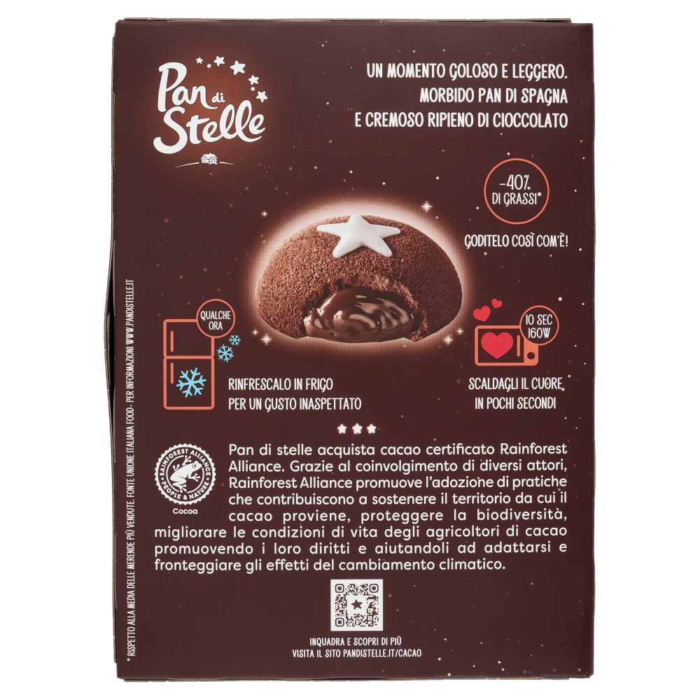 Pan di Stelle Mooncake Tortino al Cioccolato 210g Carrefour