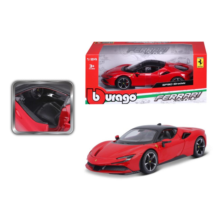 BBURAGO Laferrari Aperta Auto Preassemblato 1:24