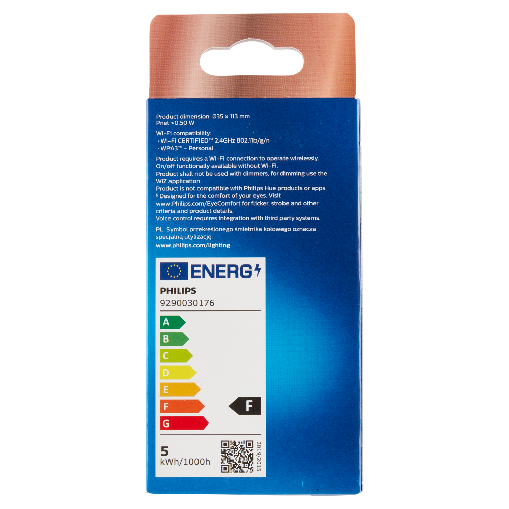 Philips Smart TW Candela Filamento 40W E14