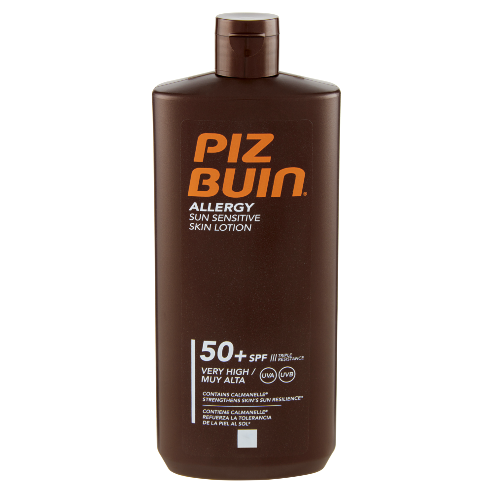 Piz Buin Allergy Sun Sensitive Skin Lotion 50+ SPF Alta 400 ml