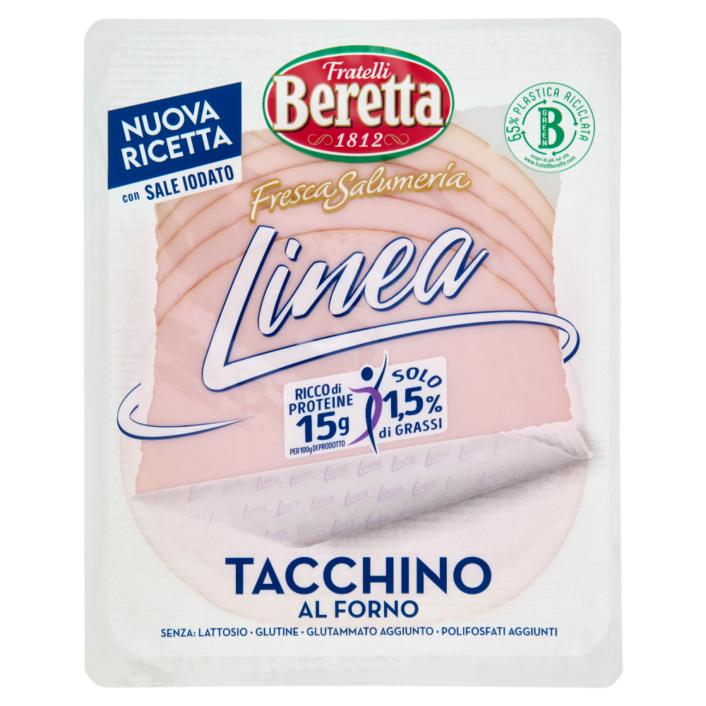 Fratelli Beretta Linea Fresca Salumeria Tacchino al Forno 100 g